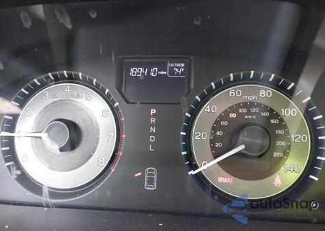 2013 Honda Odyssey Ex-L из США, поврежденный, VIN 5FNRL5H69DB074237